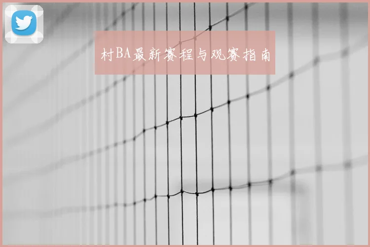 村BA最新赛程与观赛指南