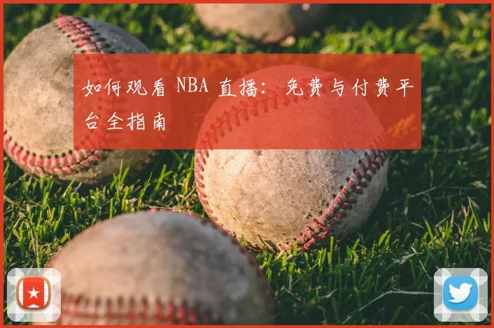 如何观看 NBA 直播：免费与付费平台全指南