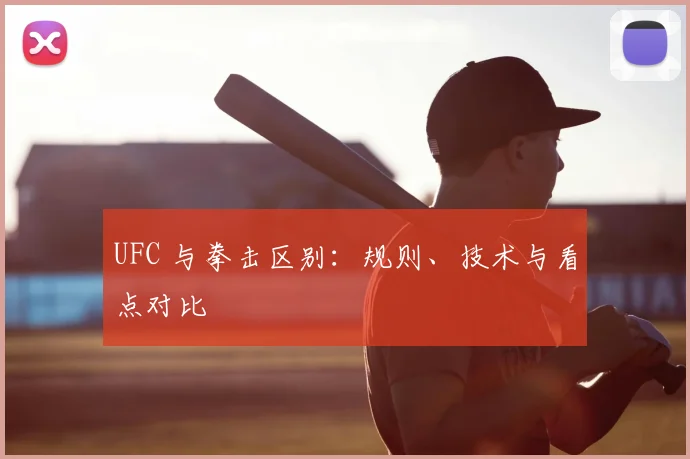 UFC 与拳击区别：规则、技术与看点对比